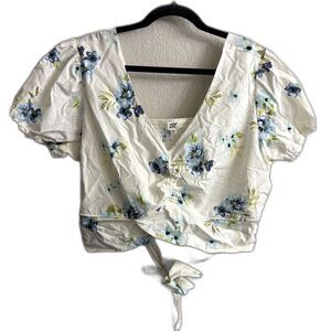 Women's Steve Madden Cropped Waist Tie Top Size XXXL